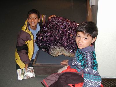 Larry and Rocky at the Smithsonian